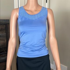 Nike Pro Dri-FIT Perforated Light Blue Tank